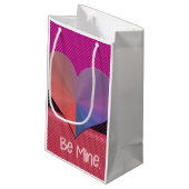 Petit Sac Cadeau Soyez le coeur réfléchi de Valentine (Dos Angle)