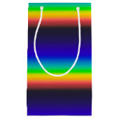 Petit Sac Cadeau spectre solaire réel (Devant)