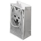 Petit Sac Cadeau Spitz japonais (Dos Angle)