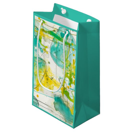 Petit Sac Cadeau Splash II (Devant Angle)