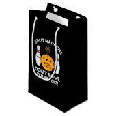 Petit Sac Cadeau Split Se Produit Drôle Bowling Pun (Devant Angle)