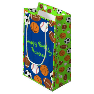 Petit Sac Cadeau Sports Anniversaire