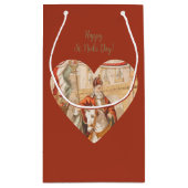 Petit Sac Cadeau St. Nicholas Hearts Sinterklaas St. Nick's Day (Dos)