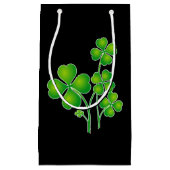 Petit Sac Cadeau St. Patrick's Day Clover + vos idées (Devant)