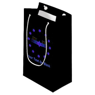 Petit Sac Cadeau Star Bar Menorah