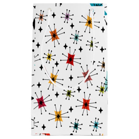 Petit Sac Cadeau Starbursts et Stars (Devant)