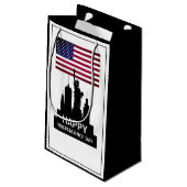 Petit Sac Cadeau Statue de la Liberté, Fête de l'Indépendance (Dos Angle)