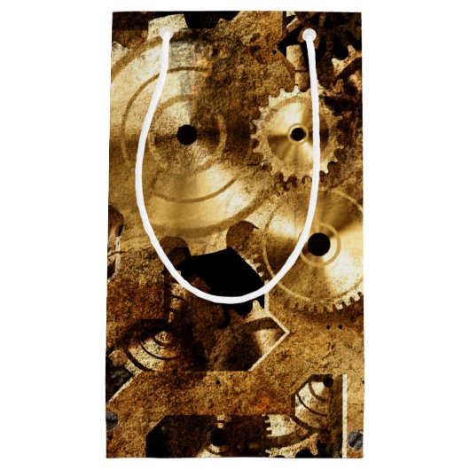 Petit Sac Cadeau Steampunk (Devant)