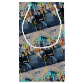 Petit Sac Cadeau Stranger on the Bus Painting by Alfred Fox (Dos)