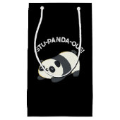 Petit Sac Cadeau Stu-panda-ous Funny Panda Pun Dark BG (Devant)