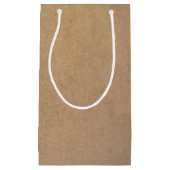 Petit Sac Cadeau Style papier Kraft Brown (Devant)