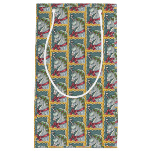 PETIT SAC CADEAU SUCRE DE CANNE CHRISTMAS UNICORN, CHEVAL PETIT CAD