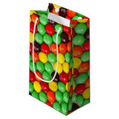 Petit Sac Cadeau Sucreries colorées (Devant Angle)