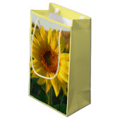 Petit Sac Cadeau Sunflower or (Dos Angle)