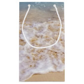 Petit Sac Cadeau surf de plage tropical sur sable (Dos)