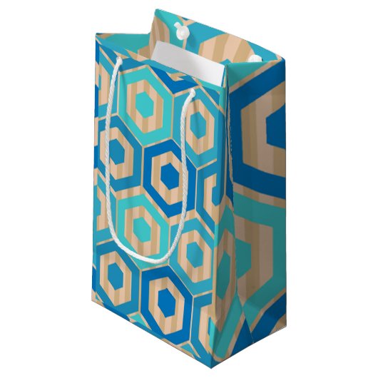 Petit Sac Cadeau Surf et sable (Devant Angle)
