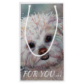 PETIT SAC CADEAU SWEET WHITE YORKIE (Dos)