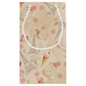 Petit Sac Cadeau Sweets Paris vintages (Dos)