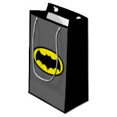 Petit Sac Cadeau Symbole Batman (Devant Angle)