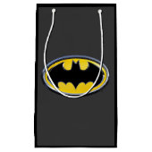 Petit Sac Cadeau Symbole Batman | Logo Classique (Devant)