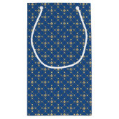 Petit Sac Cadeau Symbole de Fleur de Lis (Dos)