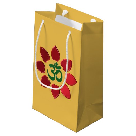 Petit Sac Cadeau Symbole Om (Dos Angle)
