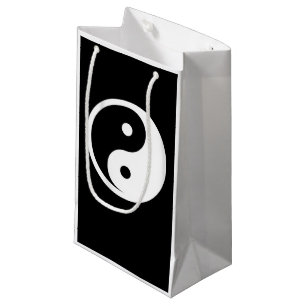 Petit Sac Cadeau Symbole Yin Yang - tatouage solide design 2