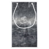 Petit Sac Cadeau Symbole zodiaque de la bibliothèque de style métal (Dos)