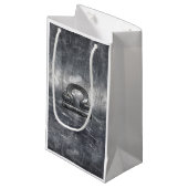 Petit Sac Cadeau Symbole zodiaque de la bibliothèque de style métal (Devant Angle)