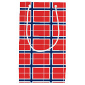 Petit Sac Cadeau Symboles du drapeau norvégien (Devant)