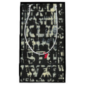 Petit Sac Cadeau Tableau alphabétique de Norman Wyatt (Devant)