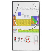 Petit Sac Cadeau Tableau scientifique périodique des éléments (Dos)