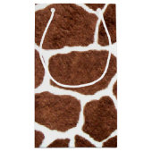 Petit Sac Cadeau Taches de girafe (Dos)