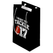 Petit Sac Cadeau Tackle 17e anniversaire 17 ans Couples (Dos Angle)