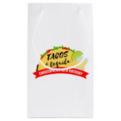 Petit Sac Cadeau Tacos et Tequila (Dos)