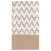 Petit Sac Cadeau Tan Chevron Tan Tan Tigzags au crayon tendance ave (Dos)