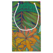 Petit Sac Cadeau Tapisserie tropicale II (Dos)