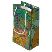 Petit Sac Cadeau Tapisserie tropicale II (Dos Angle)