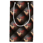 Petit Sac Cadeau Taurean Bulls Animal Art (Devant)