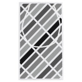 Petit Sac Cadeau Teintes gris argenté (Dos)