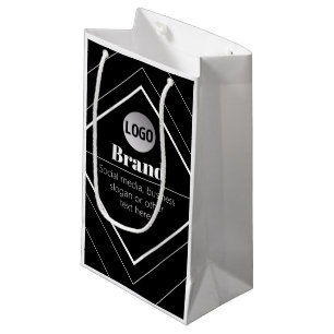 Petit Sac Cadeau Téléchargez votre logo et votre design textuel per