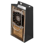 Petit Sac Cadeau Téléphone antique rotatif payant rude (Devant Angle)