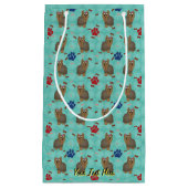 Petit Sac Cadeau Terrier du Yorkshire (Devant)