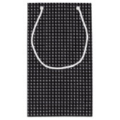 Petit Sac Cadeau Texture en acier cloutée (Dos)