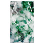 Petit Sac Cadeau Texture marbrée de quartz (Dos)