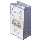 Petit Sac Cadeau Thé dansant de mariage printanier aquarelle (Dos Angle)