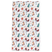 Petit Sac Cadeau Thème de Noël mignon (Devant)