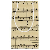 Petit Sac Cadeau Thème Musique antique (Devant)