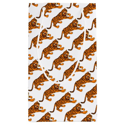 Petit Sac Cadeau Tigre (Dos)