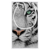 Petit Sac Cadeau Tigre blanc (Dos)